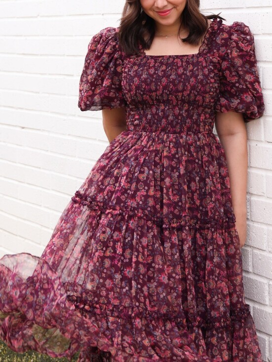 Ivy City Co Dresses & Skirts - Ivy City Co Stephanie Dress Burgundy